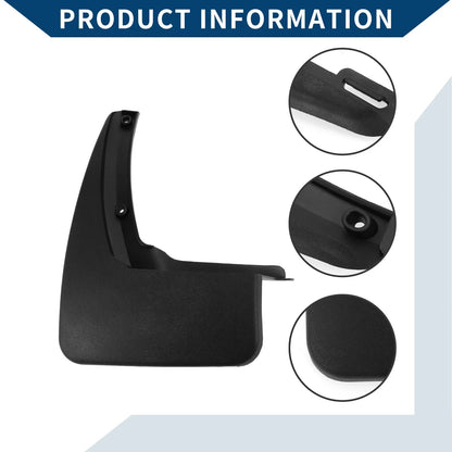 Set of 4 Mud Flaps Splash Guards for Mercedes-Benz GL450/350 (2008–2012)