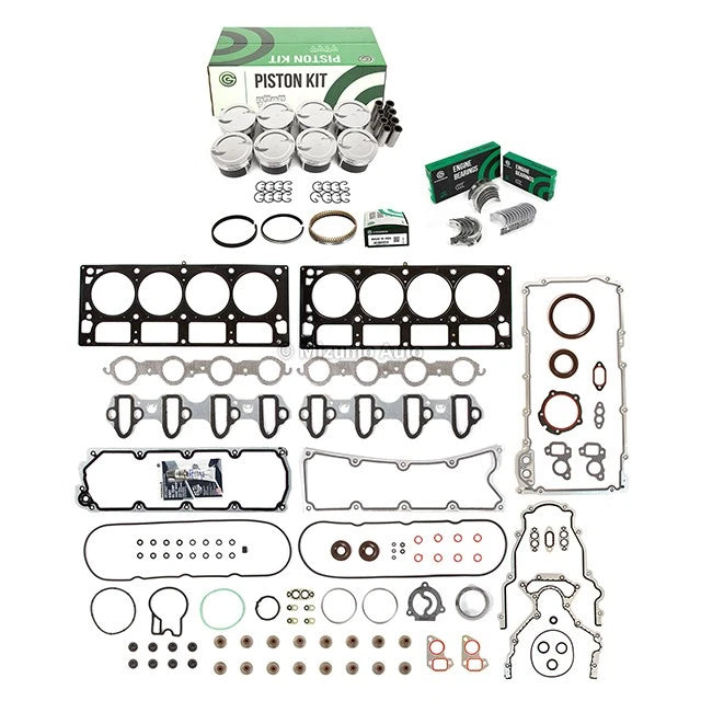 Full Gasket Set for Hummer H2 (2006–2007) MA-9761321375, HS26192PT-2, HS26192PT-4