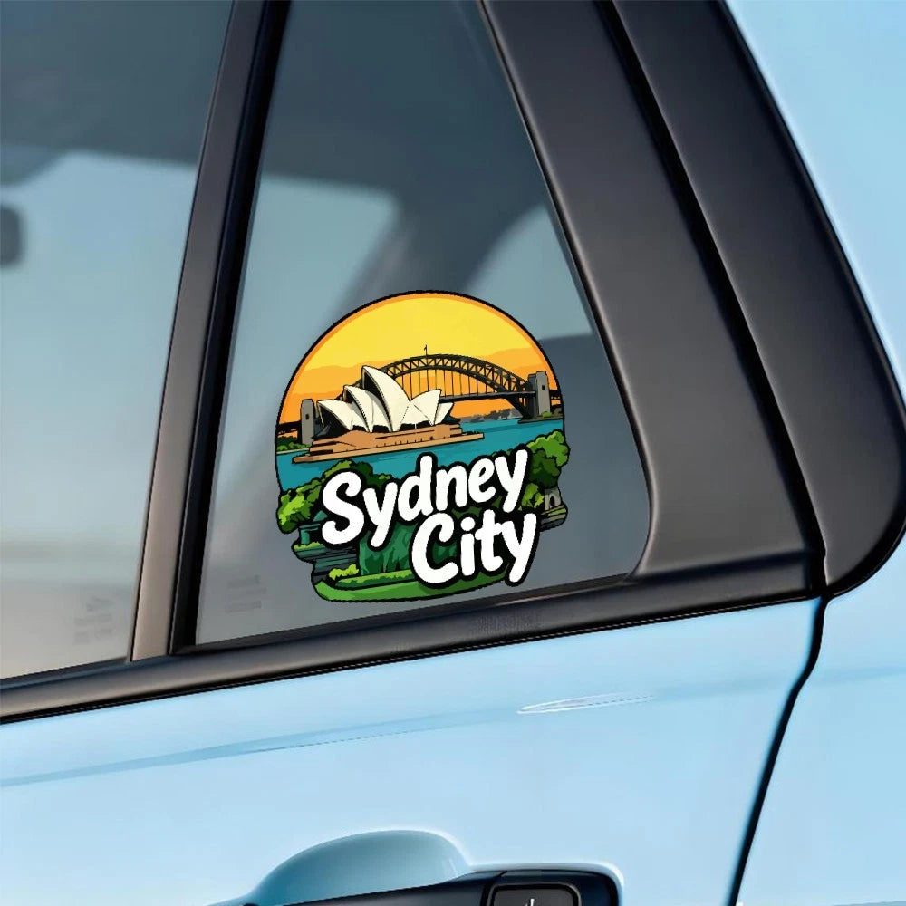 Waterproof Vinyl Sticker for Car Laptop - Scratch Resistant