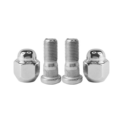 Set of 4 M12x1.25 Front Wheel Lug Stud Nuts for Nissan Infiniti