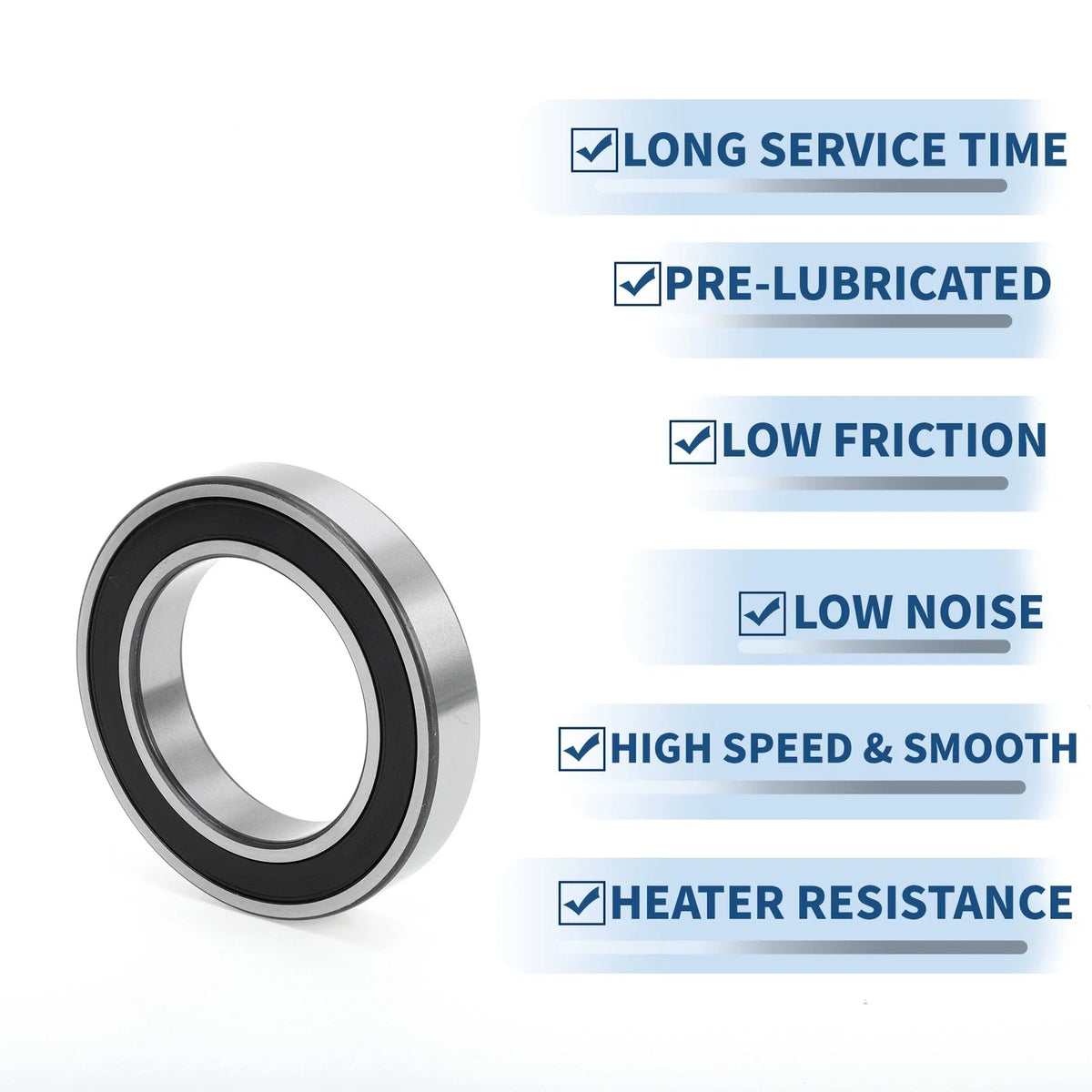 Deep Groove Ball Bearing 70x110x20mm for Scooter Skateboard (6014DDU)