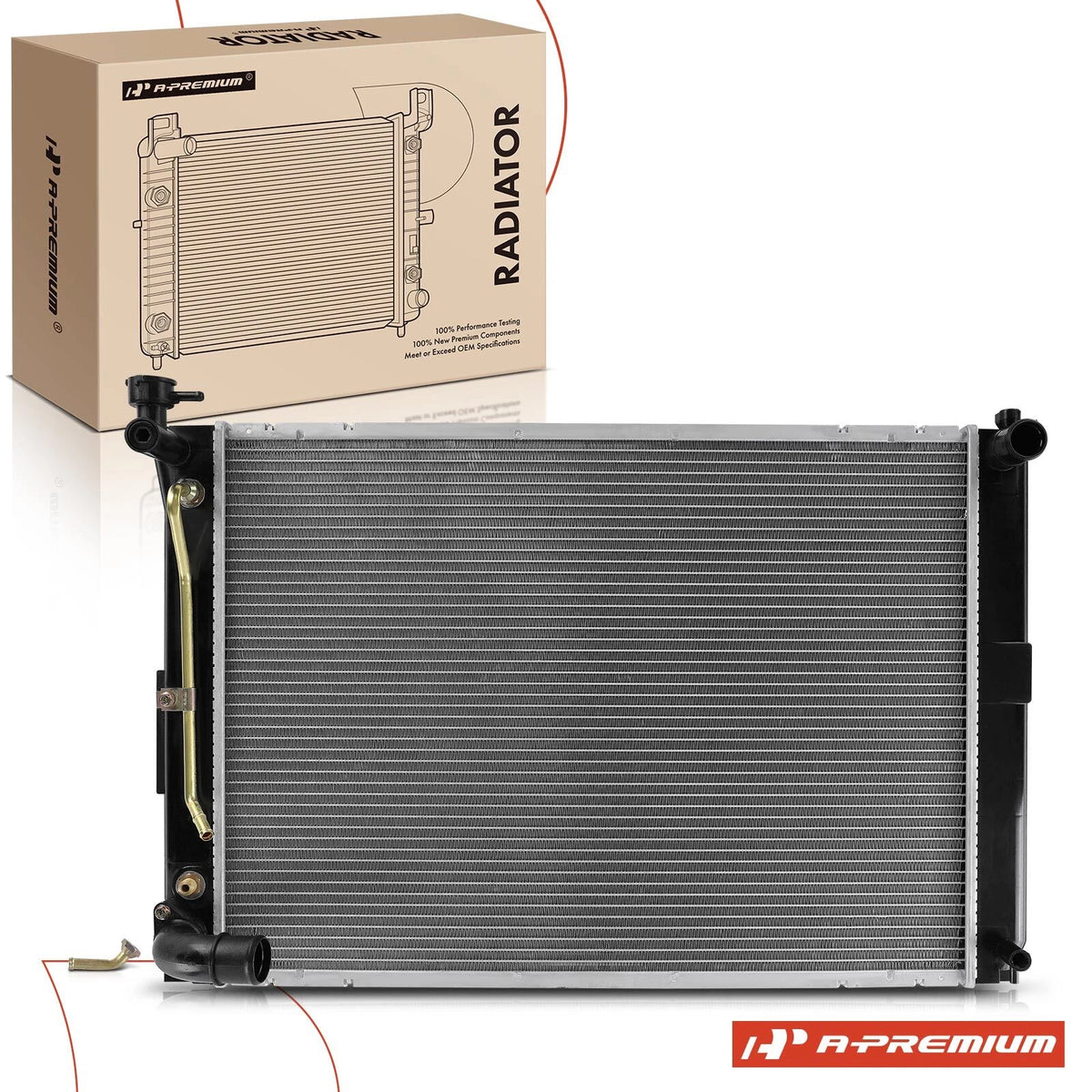 Radiator w/ Trans Oil Cooler for Lexus RX330 (2004–2006) 1604120291, 2688, 2689