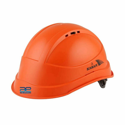 Safety Helmet Without Peak for Industrial Use (Orange)