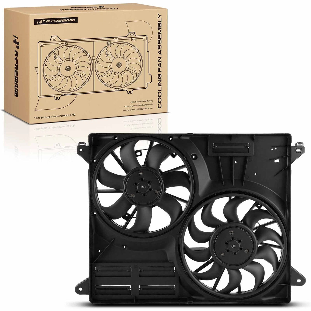 Cooling Fan Assembly for Ford Edge (2015–2018) FO3115223, F2GZ8C607A, 624310