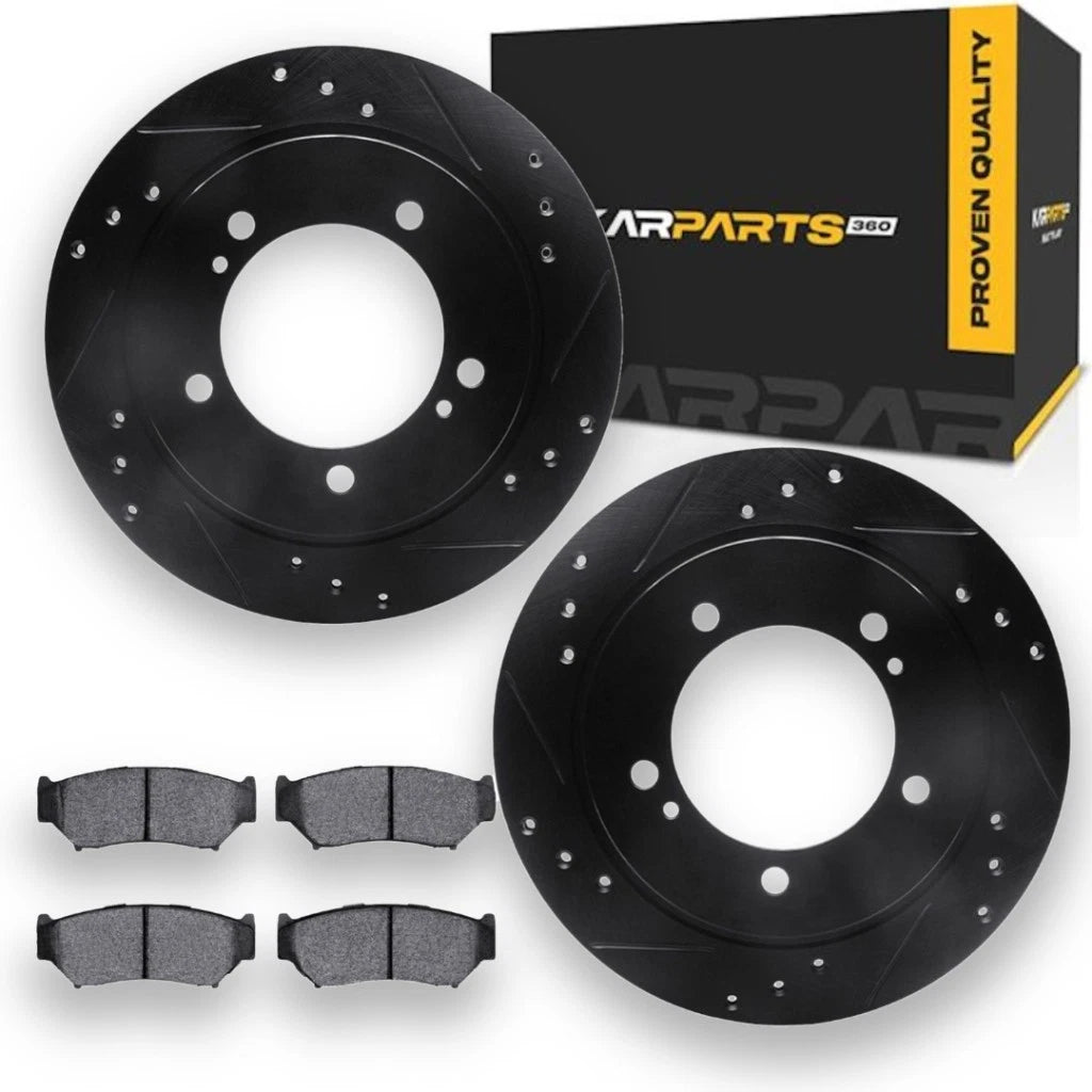 Brake Rotor Set with Pads for Suzuki Vitara (2004) ALX-PAU-DF-8512-47274-CLA1