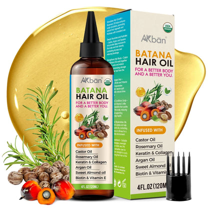 Hair Growth Oil for All Hair Types (4 Fl Oz)