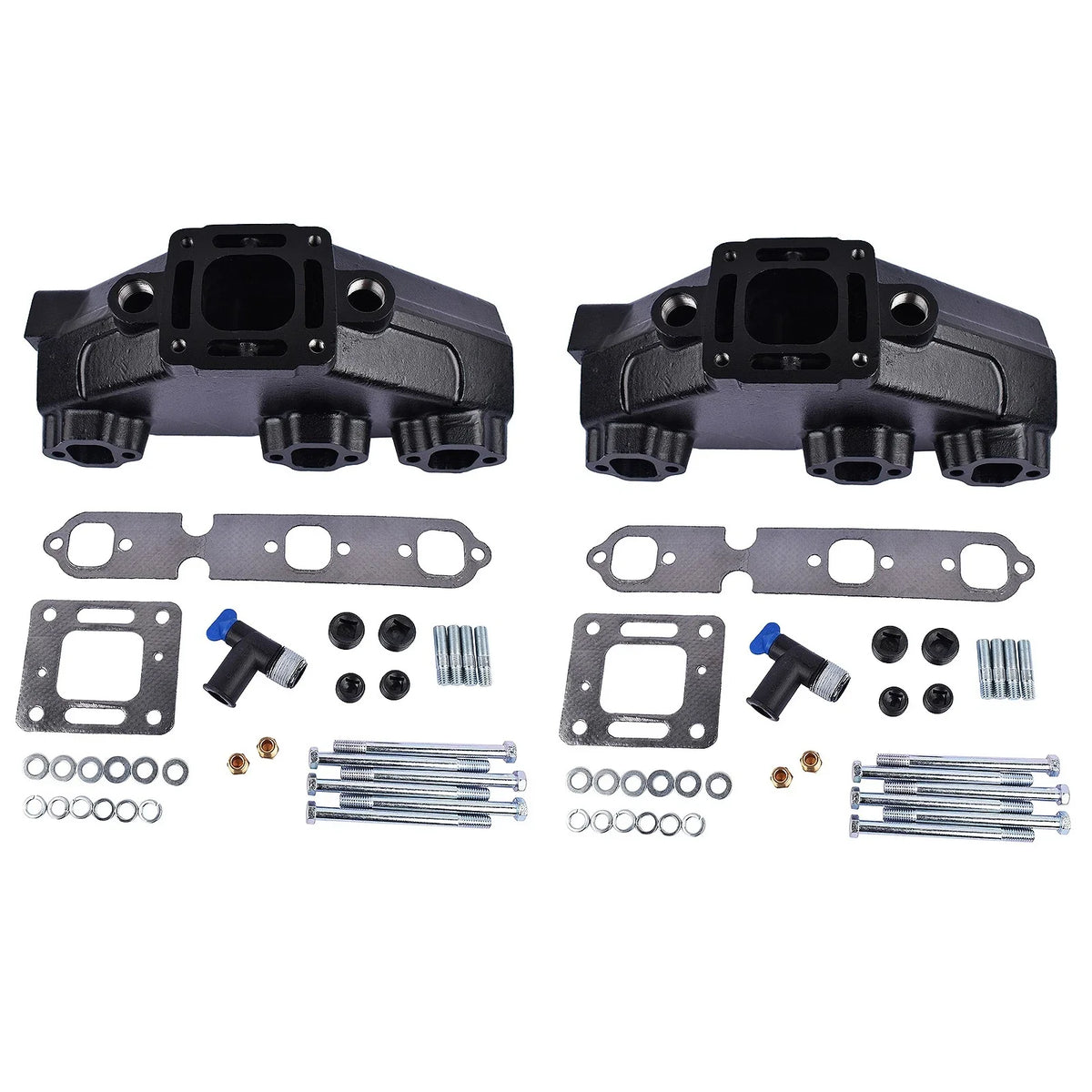 2Pcs Exhaust Manifold for Mercruiser 4.3L
