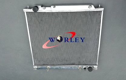 3 Row Aluminum Radiator + Fan for Mitsubishi Delica Space Gear (1994-2005)