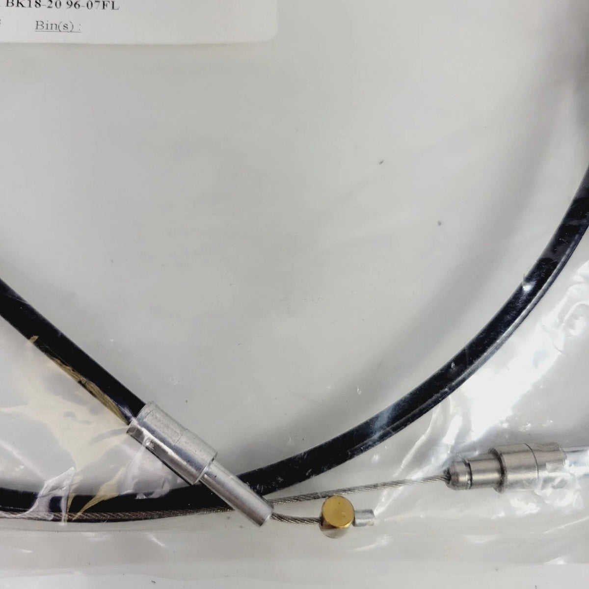 Throttle Cable for LA Choppers (18" Black Vinyl Braided) LA-8005TH19B