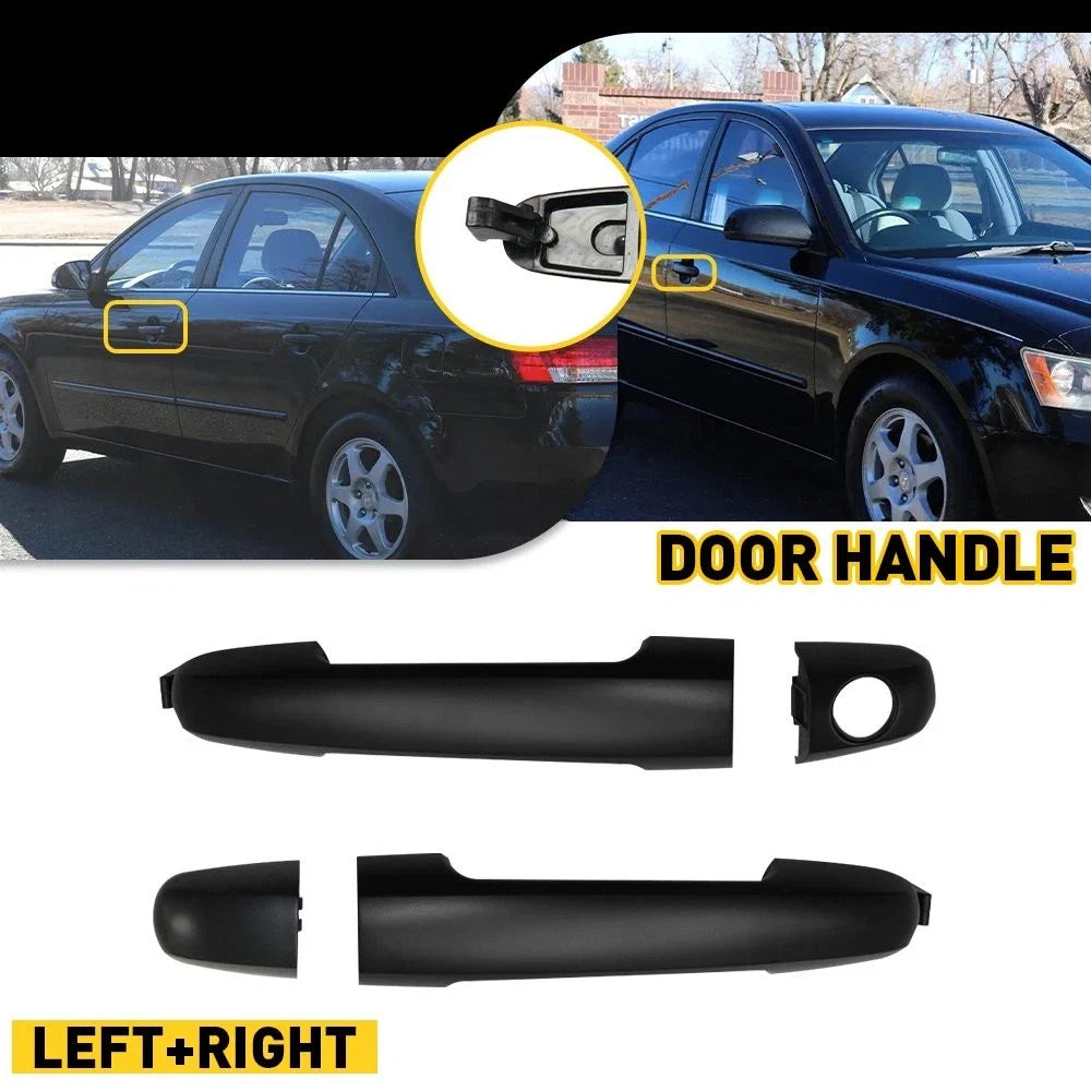 Exterior Door Handle Pair for Hyundai Sonata (2006–2010)