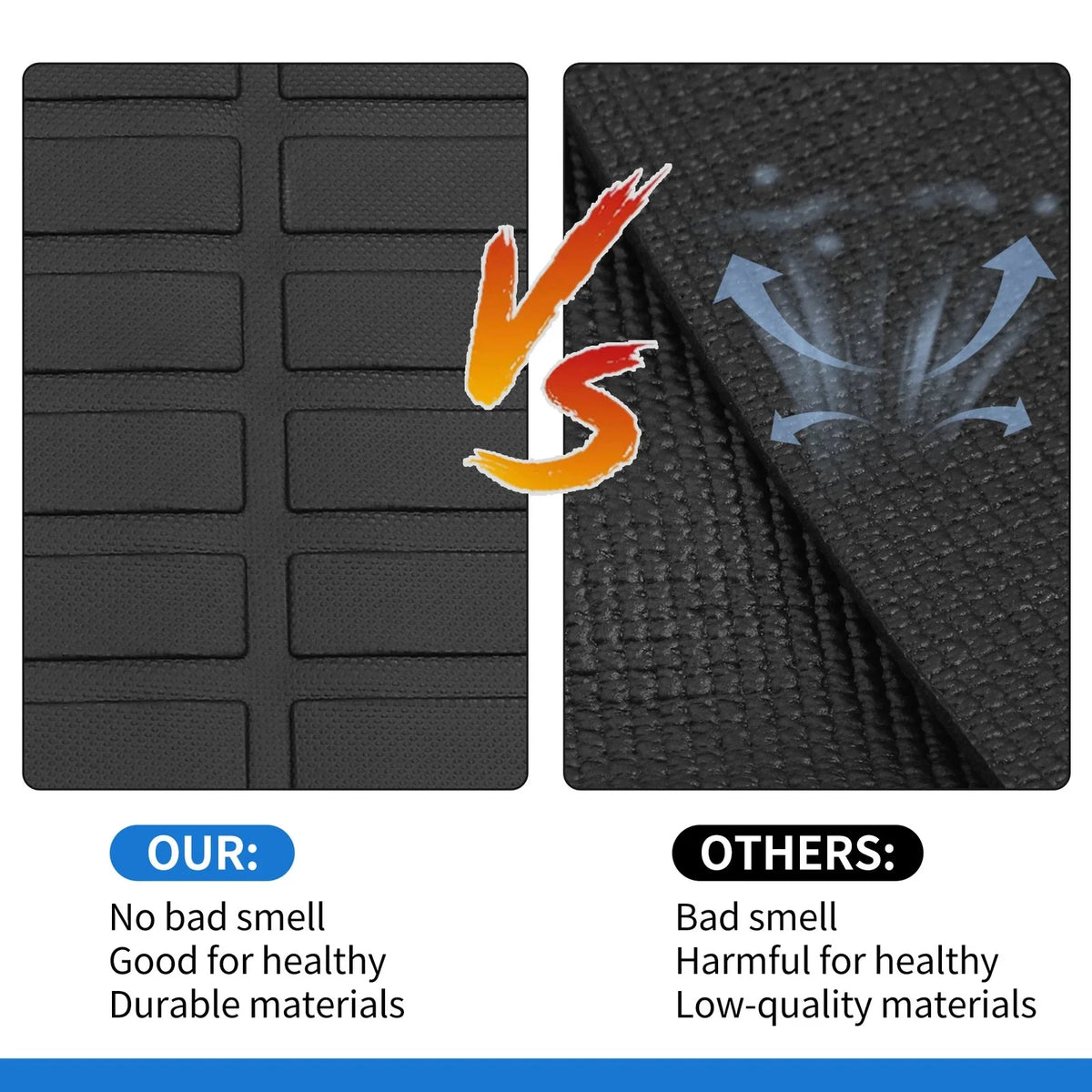 Cargo Liner Rear Trunk Mat for Volkswagen Atlas Cross Sport (2020–2024) TPE