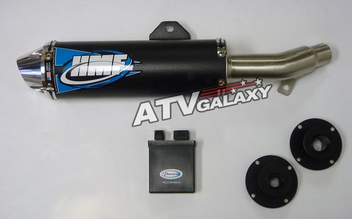 HMF Comp Exhaust Pipe + CDI Box for Yamaha Raptor 660 (2001–2005)