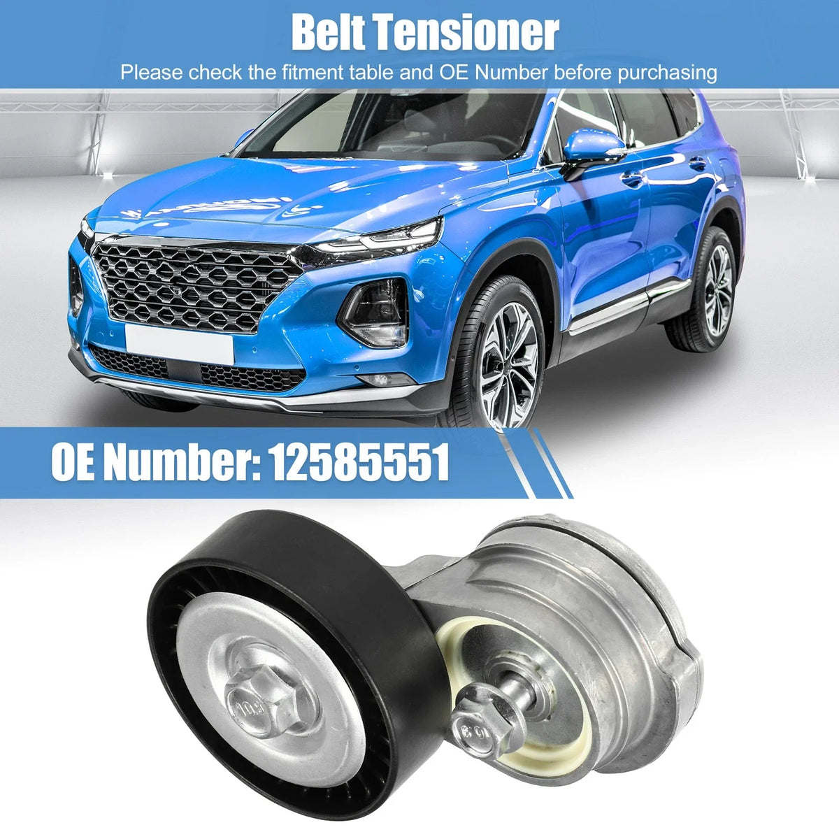 Serpentine Belt Tensioner for Chevrolet Corvette Camaro 5.7L (1997–2013)