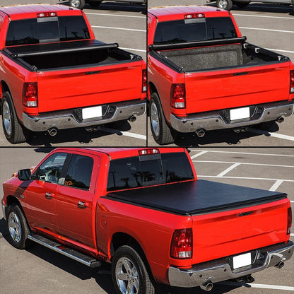 Vinyl Soft Roll Up Tonneau Cover for Chevy S10 GMC S15 (1982–1993)