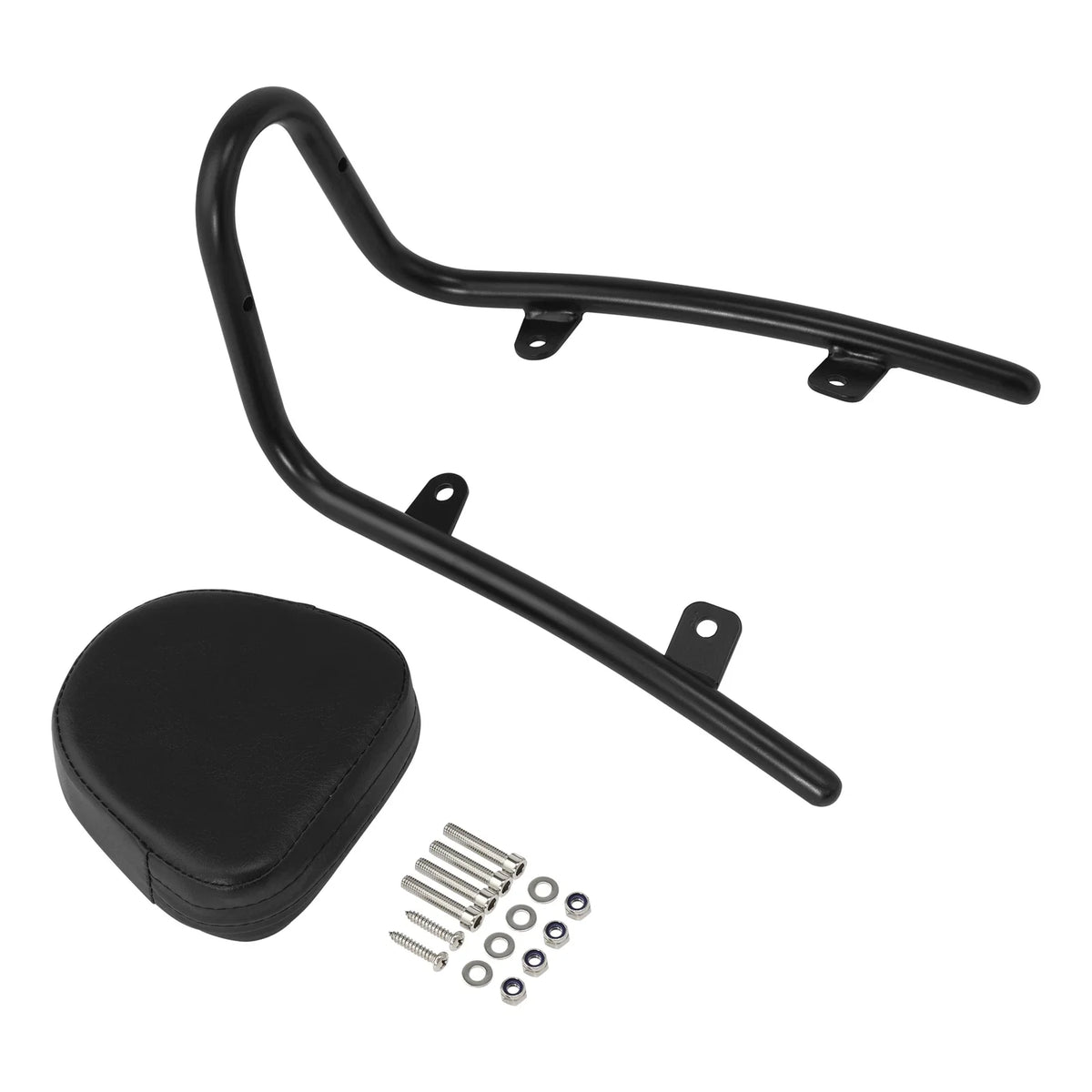 Sissy Bar Passenger Backrest Pad for Honda Fury VT1300CX (2010–2025) 11" Black