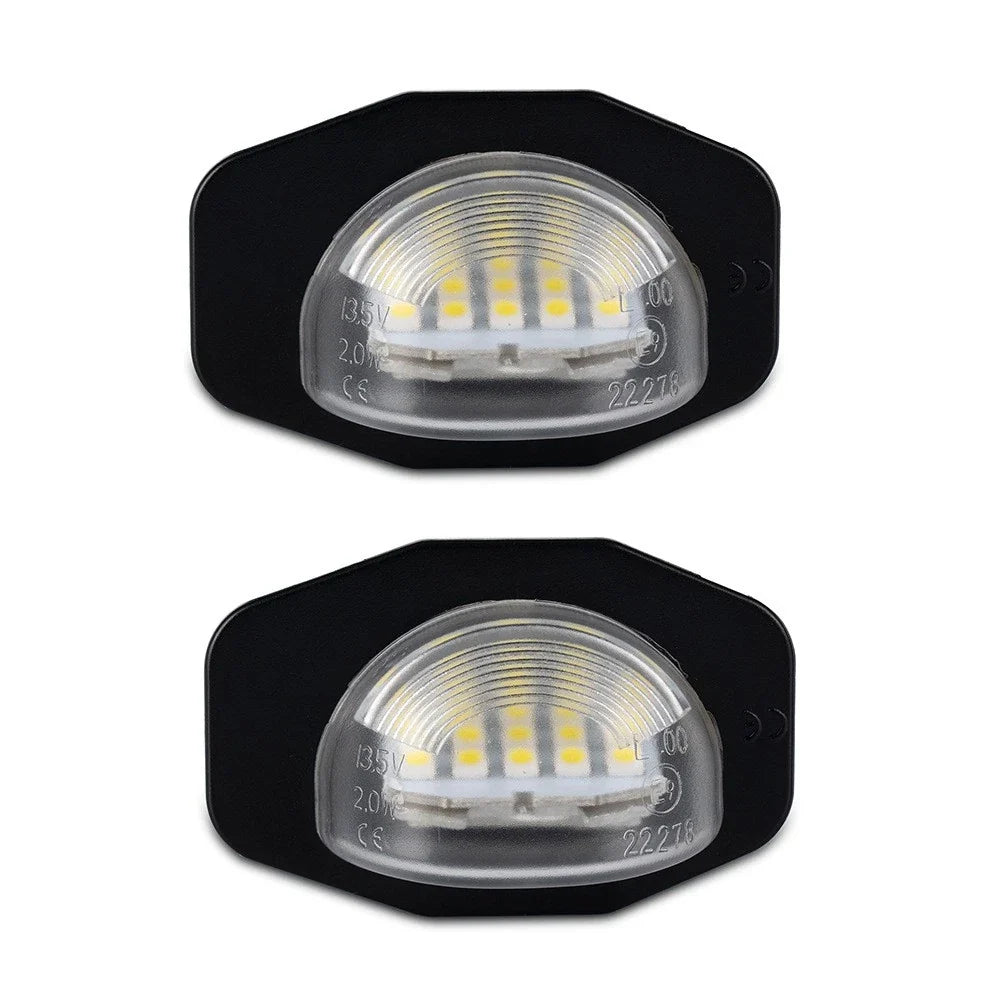 Set of 2 LED License Plate Lights for Toyota Corolla (2009–2013) 6000K 18-SMD