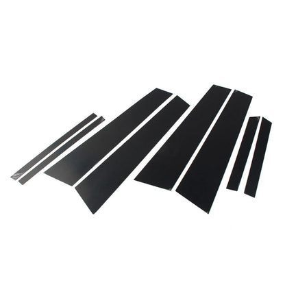 8 Pcs Car Door Window Column B C Pillar Trim for BMW X6 (2020-2021)