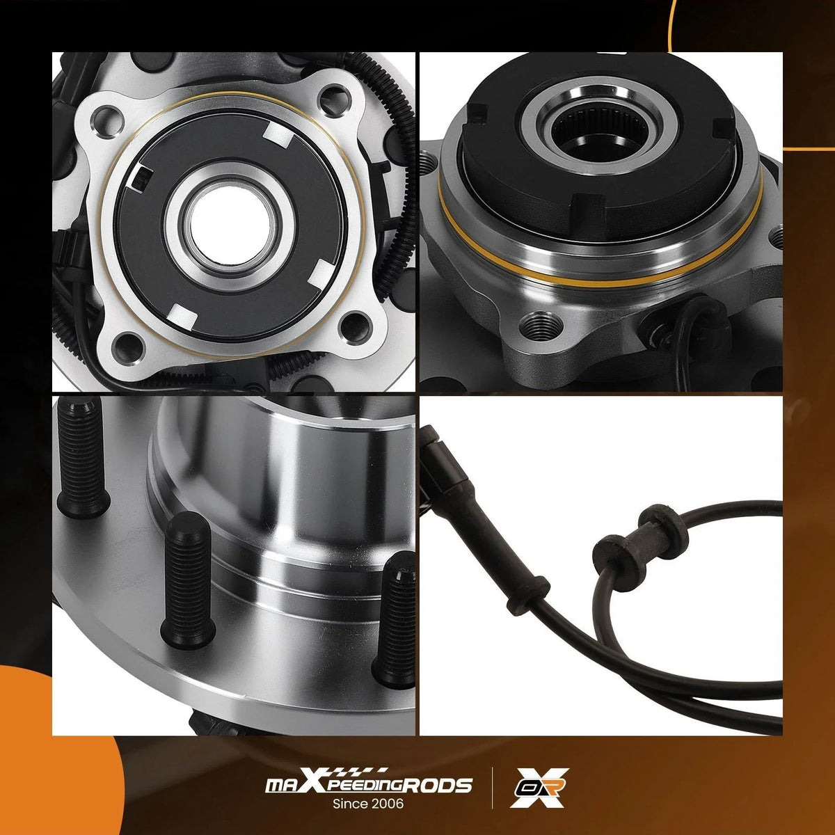 4WD Front Wheel Hub for Ford F250-F550 (1999–2004) 4x4 ABS