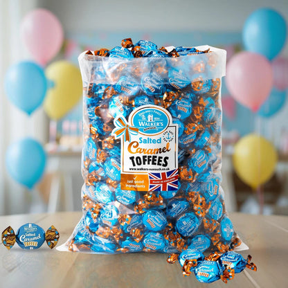 Walkers Nonsuch Salted Caramel Toffees Bulk Bag 88.18 Oz (2.5kg)