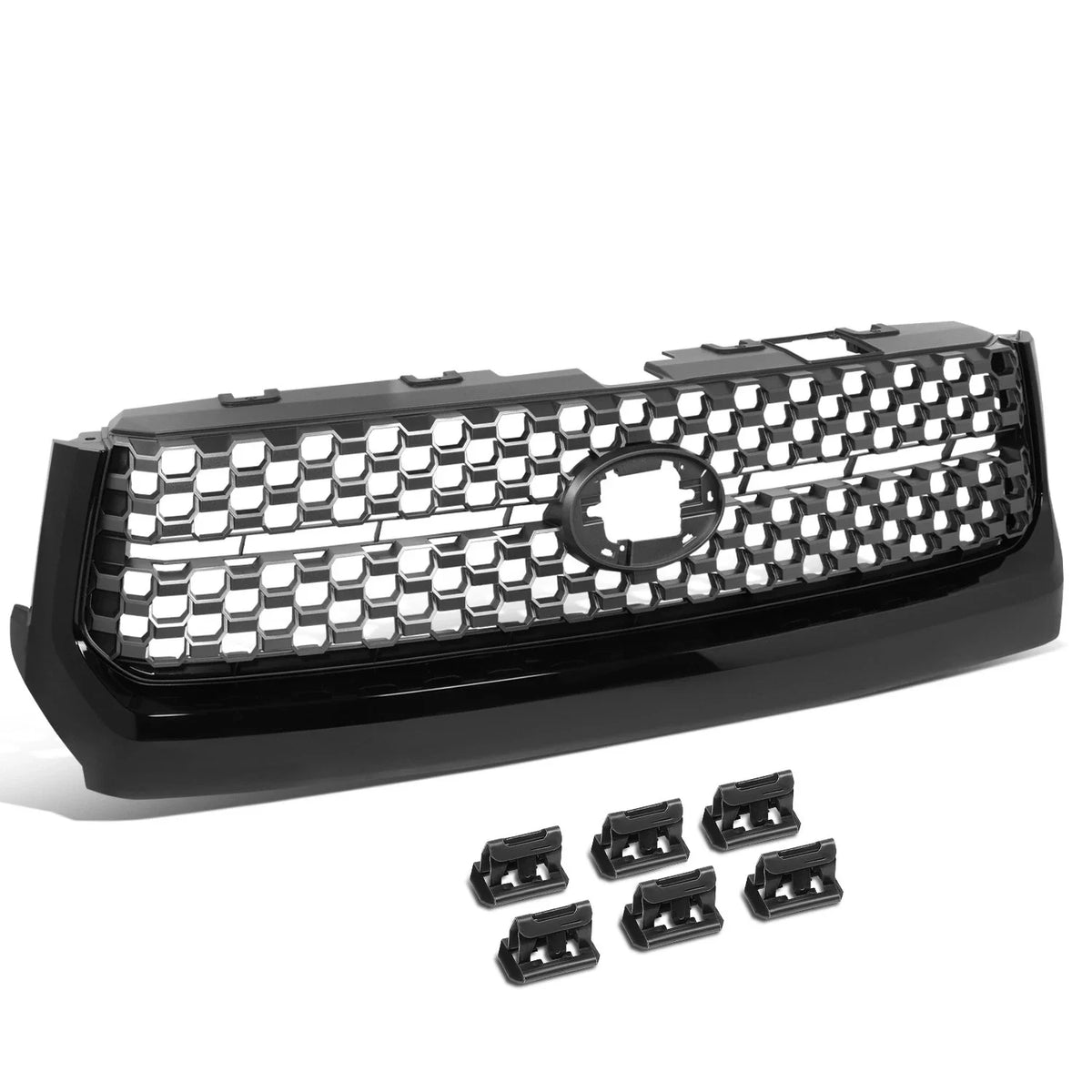 Honeycomb Mesh Front Bumper Grille for Toyota Tundra (2018–2021)