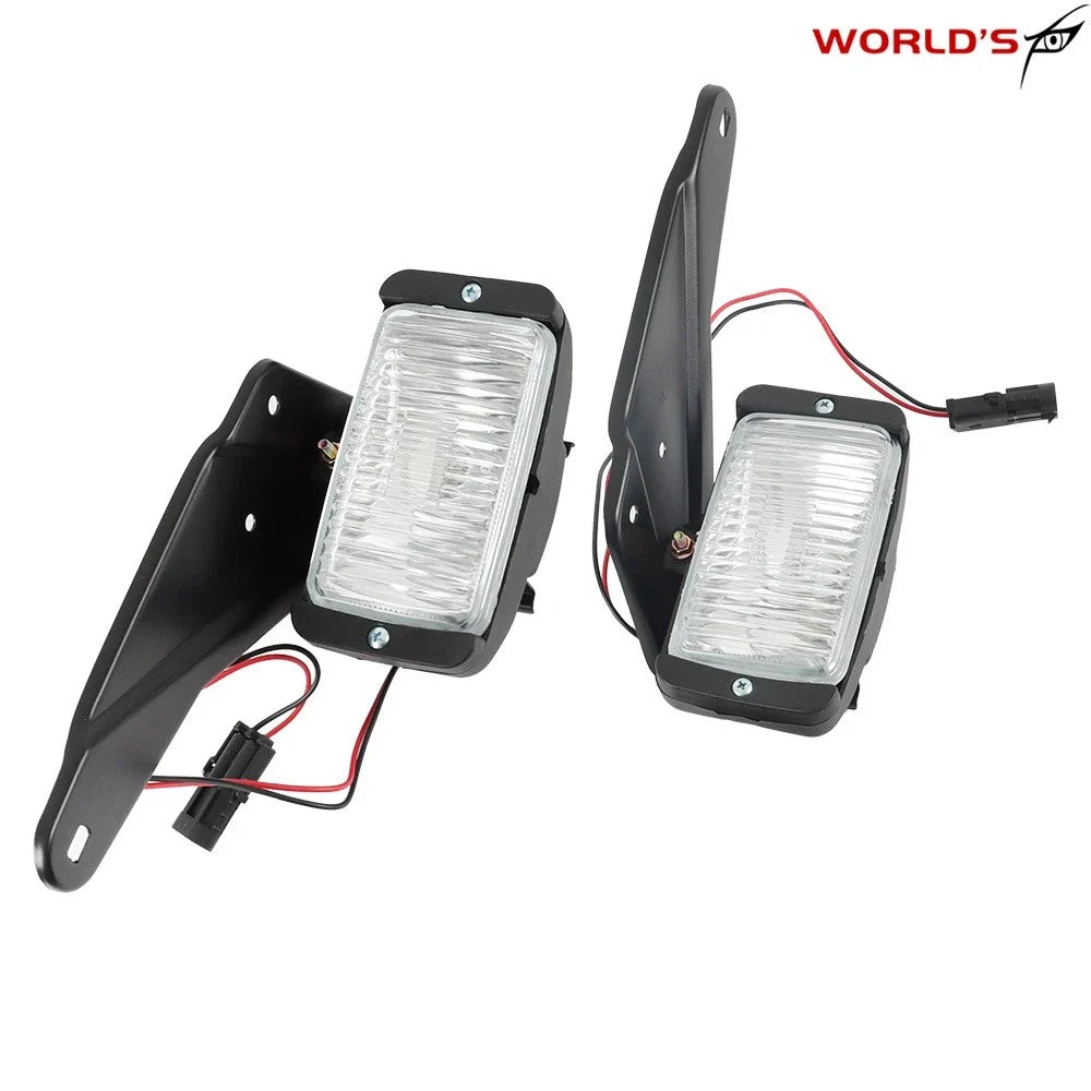 Set of 2 Bumper Fog Lights for Chevy GMC (1988–1997)