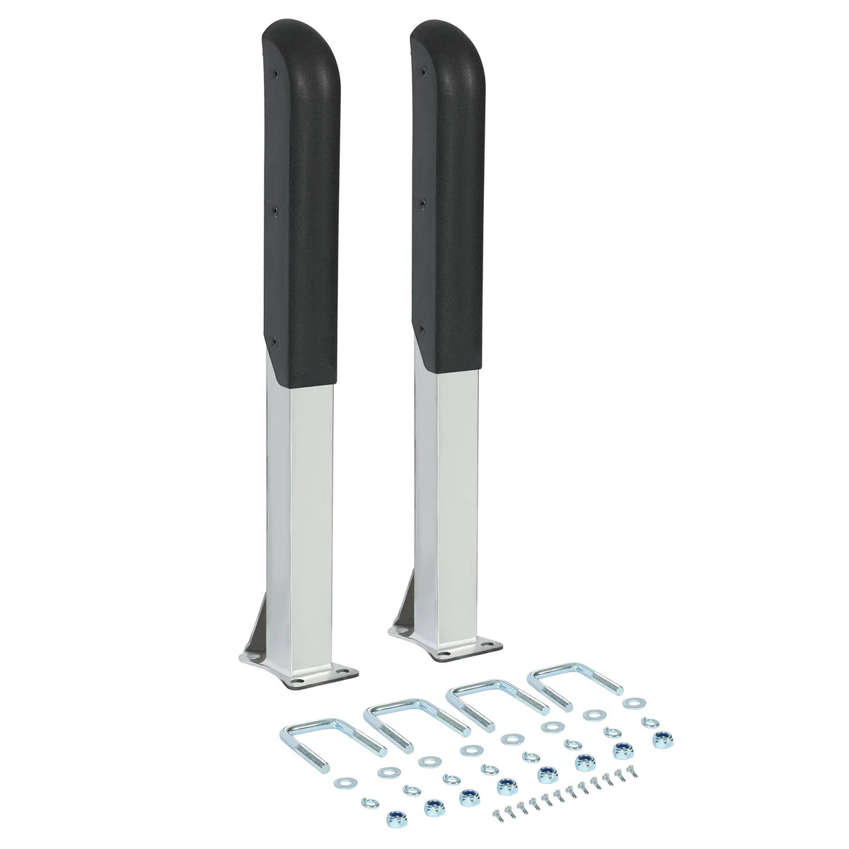 2" Trailer Frames Pair of Zinc-Plated Guide On for Pontoon Boat