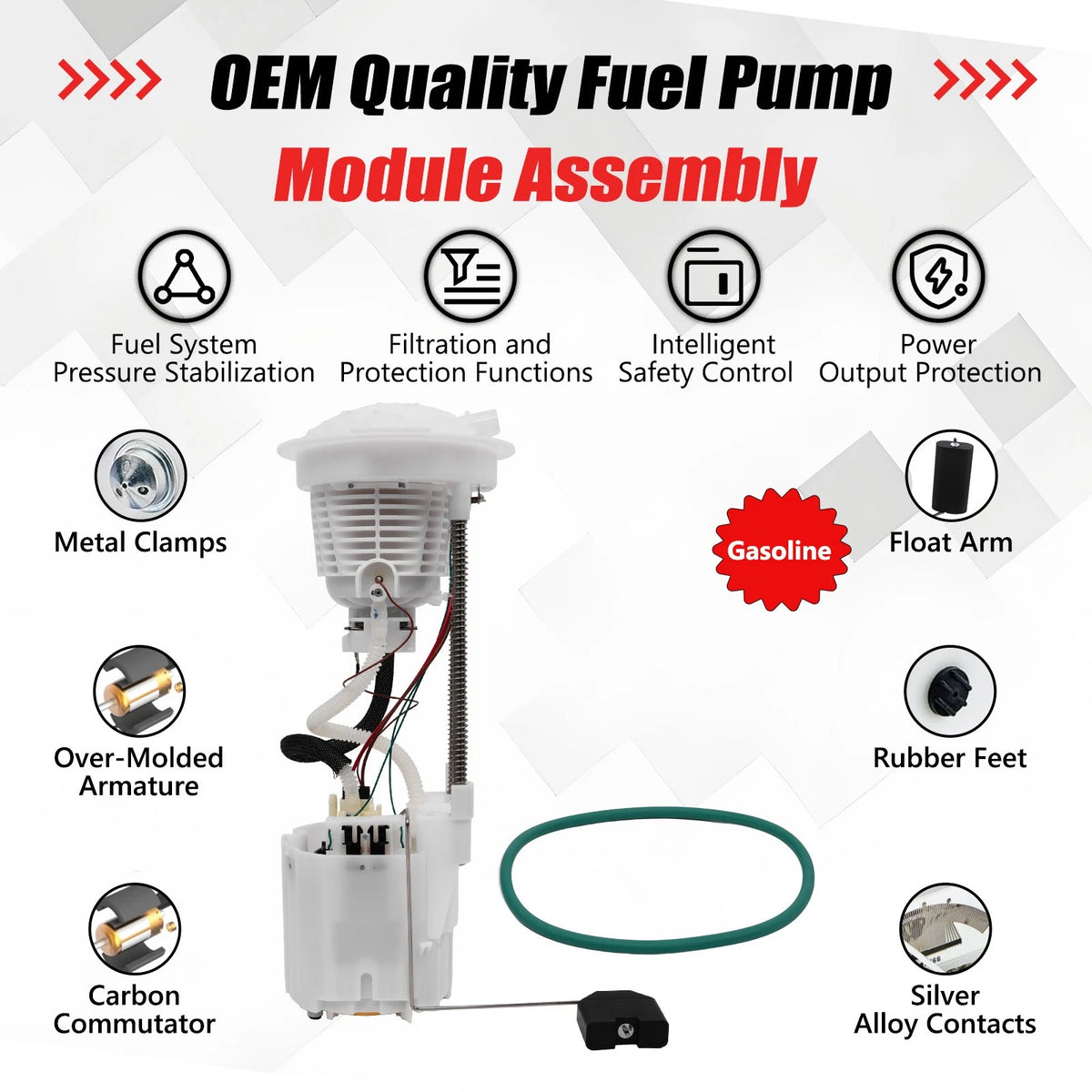 E7182M Fuel Pump Assembly for Dodge Ram 1500 2500 3500 (2004–2009)
