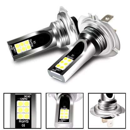 LED Spotlight Bulbs Pair for Renault KANGOO III MPV (2021–Present)