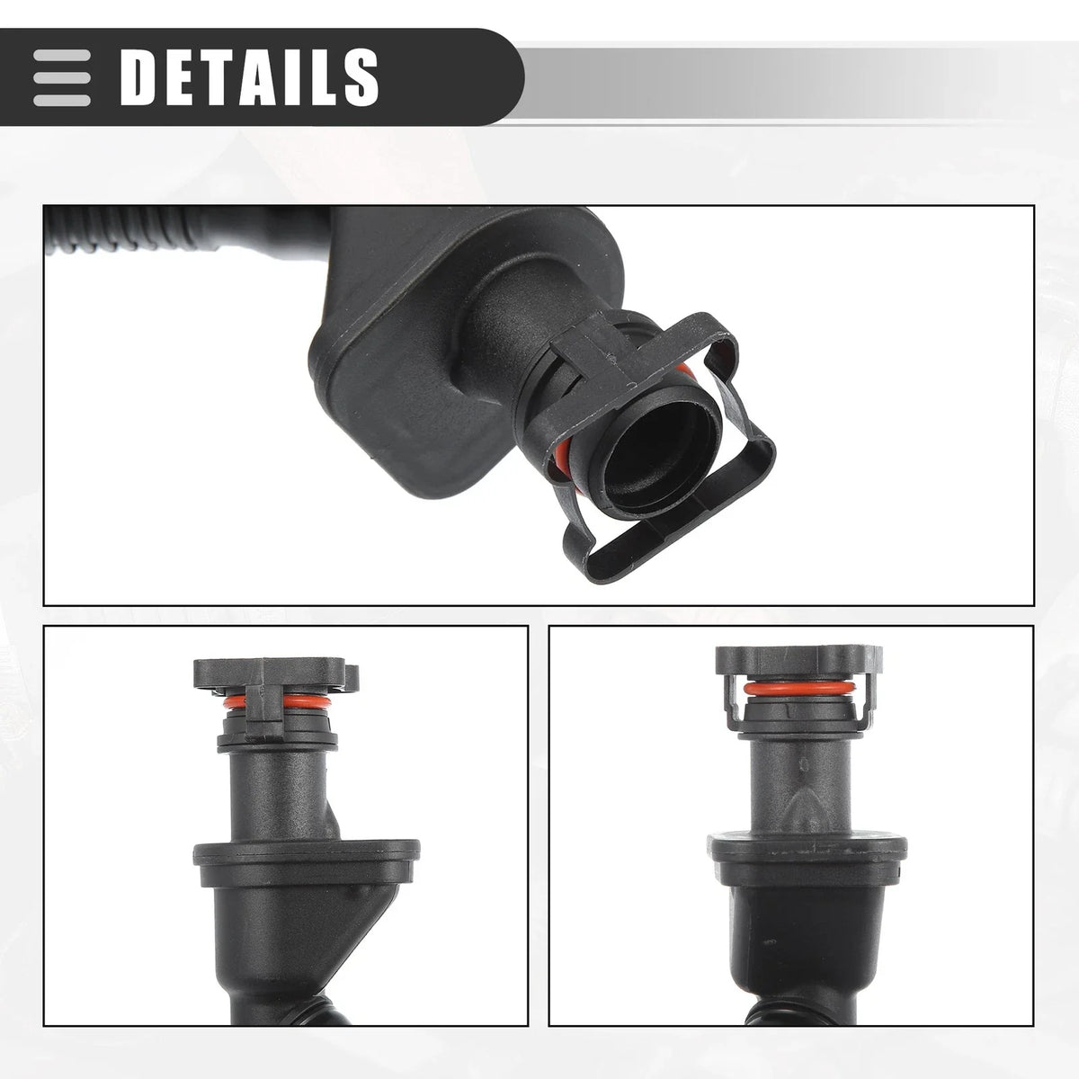 Engine Air Intake Hose Crankcase Vent Hose 11157553949 for BMW 535i 335i (2008–2016)