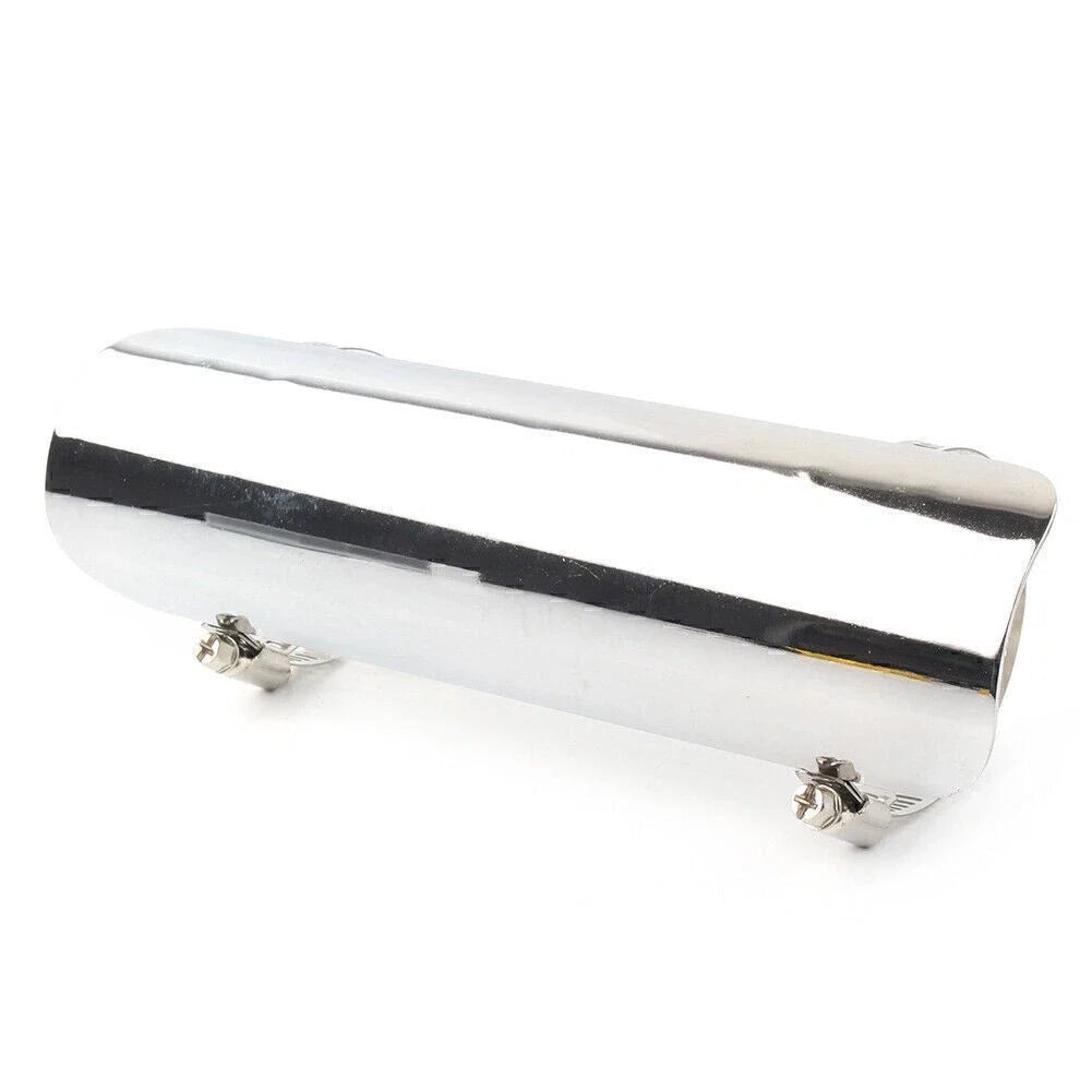 Exhaust Muffler Pipe Heat Shield Cover for Harley Motorcycle (Chrome)