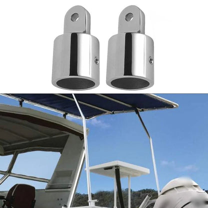 Set of 4 Stainless Steel Boat Eye End Caps