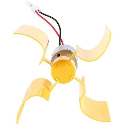 LED Micro Motor for Vertical Axis Wind Turbine Generator Blades