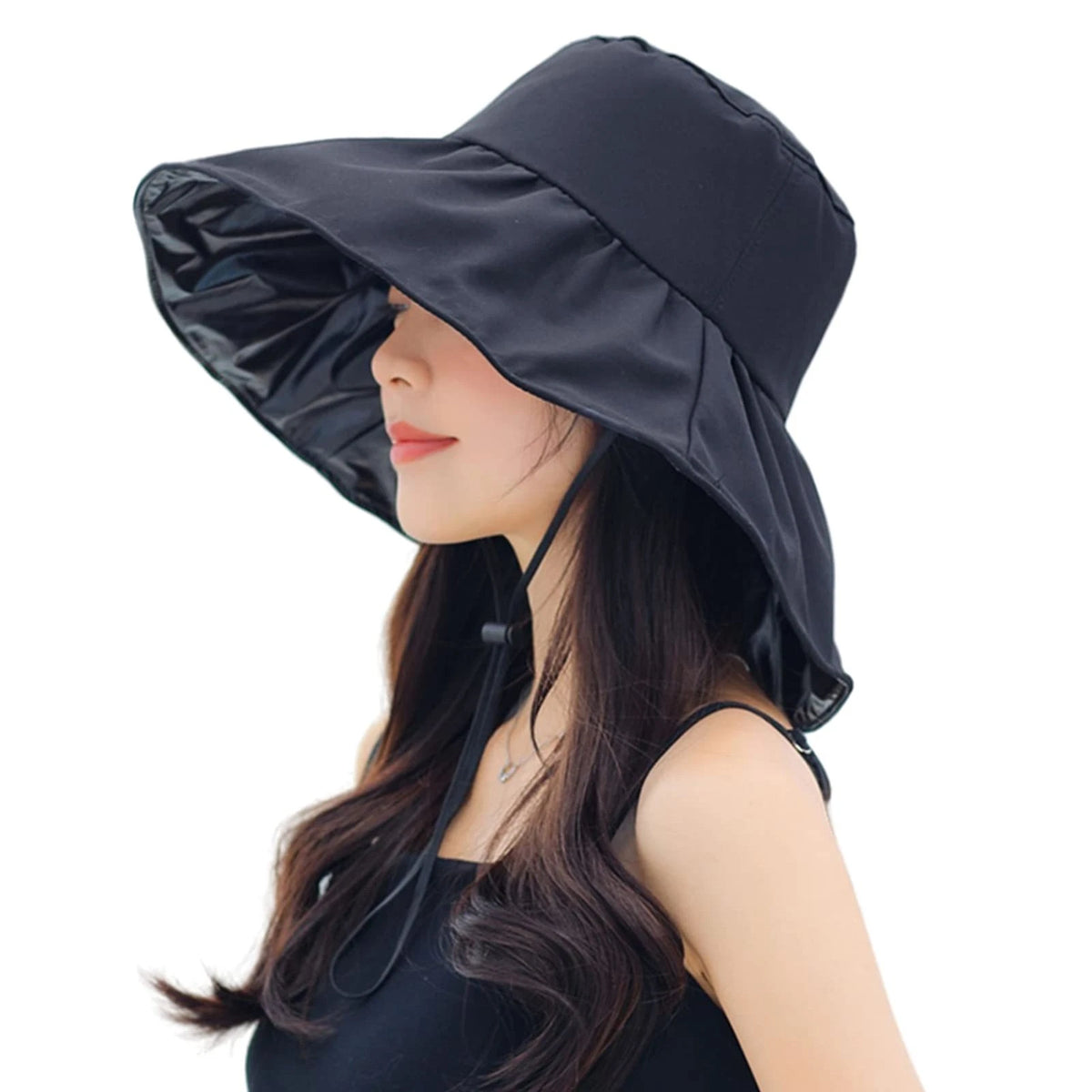 Wide Brim UV UPF 50 Sun Protection Rain Hat for Women (Summer)