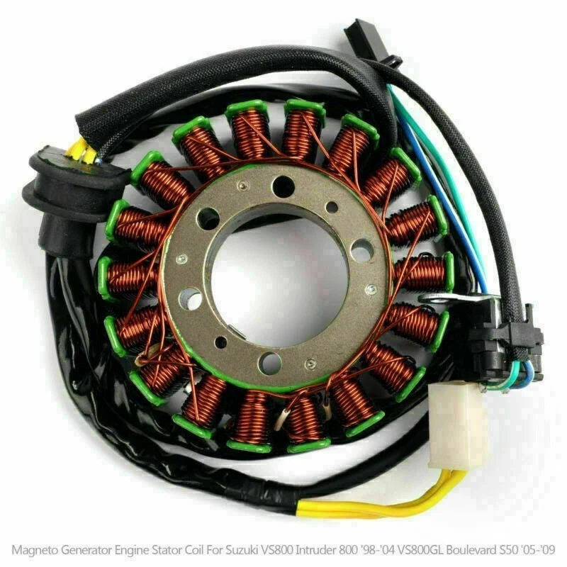 Stator for Suzuki VS800 Intruder / VS800GL Boulevard S50 A (1998–2004) 32101-45C00
