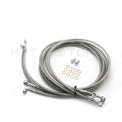 Stainless Ape Cable Kit for Harley Touring (2014–2020) 14" 15" 16"