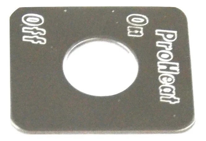 GG Switch Plate for Kenworth ProHeat Engine Heater (68589)