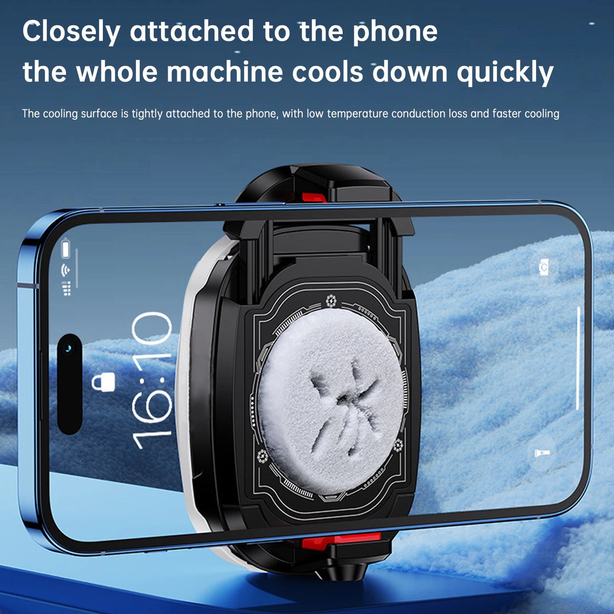 Digital Display Fan Cooler for Tl16 Mobile Phone (S006-110)