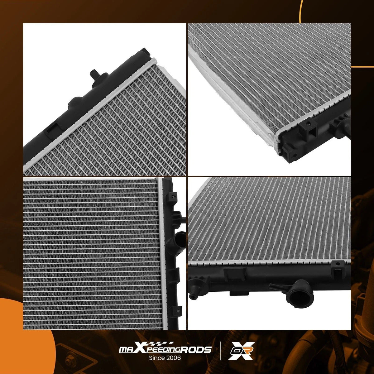 Durable Cooling Radiator for Hyundai Entourage/Kia Sedona (2006–2010)