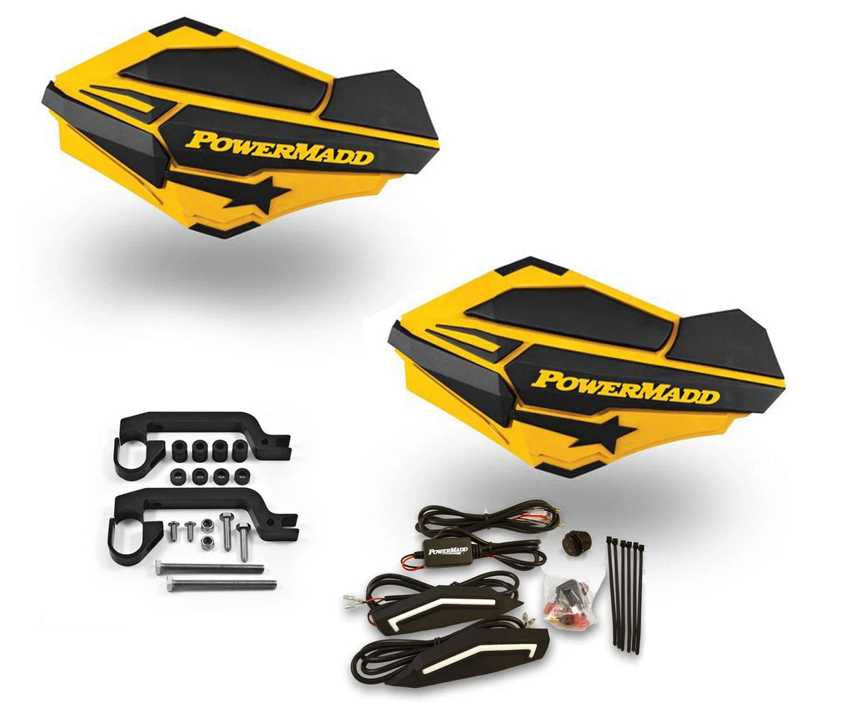 Powermadd Sentinel LED Hand Guards for Ski-Doo LTZ 250 LTZ 400