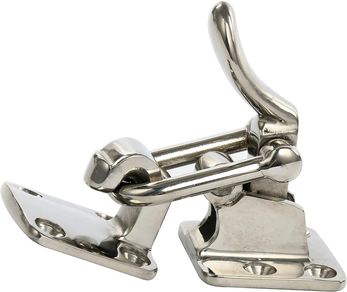 2X Stainless Steel 90 Degree Clamp Locking Cam Latches for Universal Fit