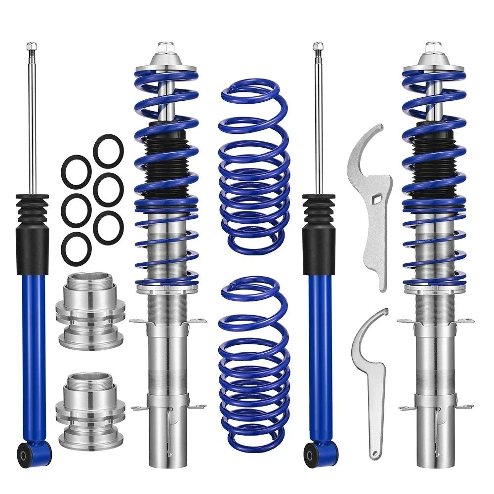 Coilovers Suspension Kit for VW Jetta MK4 (1997–2007) 1.8/1.9/2.0/2.8L