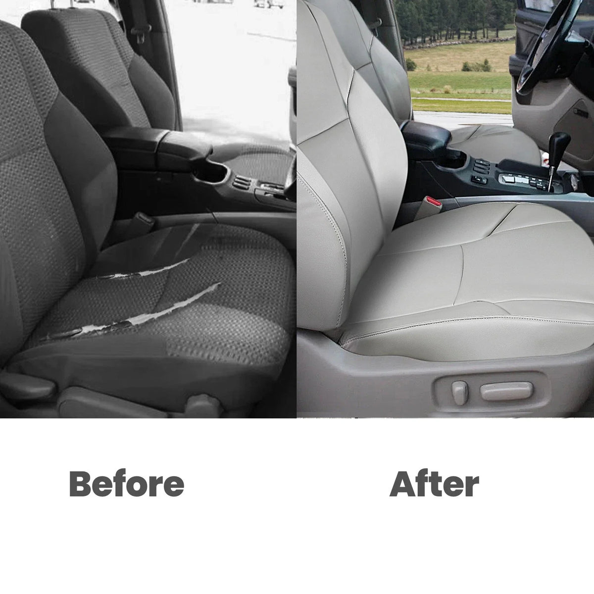 Front Seat Cover Gray for Toyota 4Runner Limited (2003–2009)