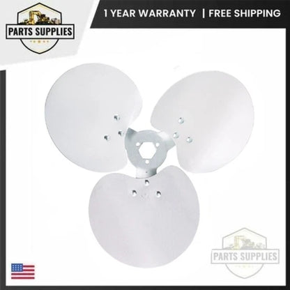 3-Wing Aluminum Fan Blade for Condensing Unit (CW 23° Pitch)