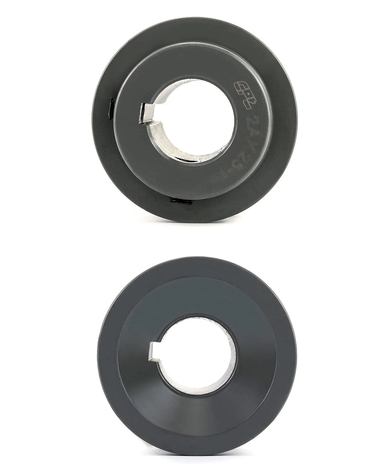 2X Double Groove Pulley/Sheave for QWORK (2.55" OD, 1" Bore)