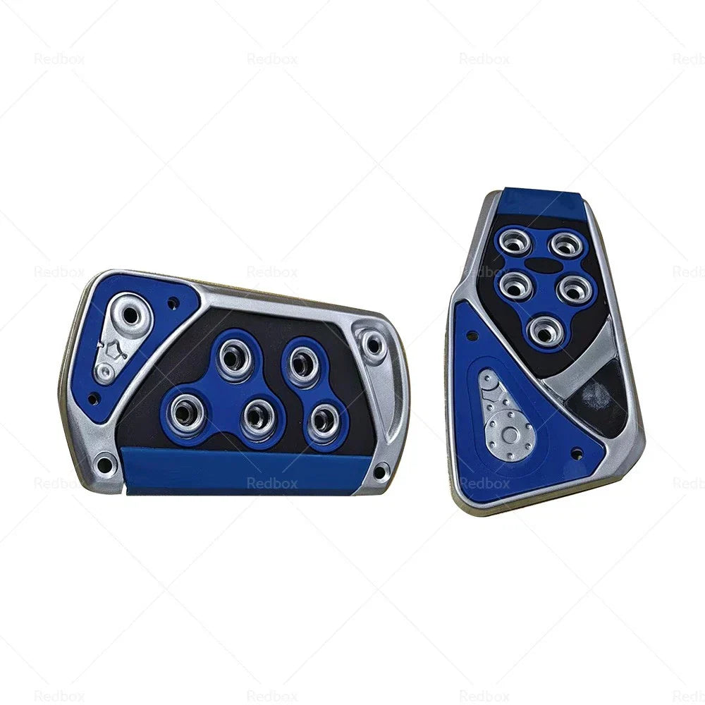 Non-Slip Gas Brake Foot Pedal Pad Covers for Car Accessories Blue