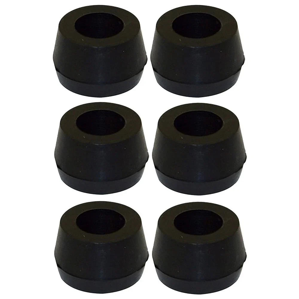 6X Rubber Seat Bushing for John Deere (Replaces R26832)