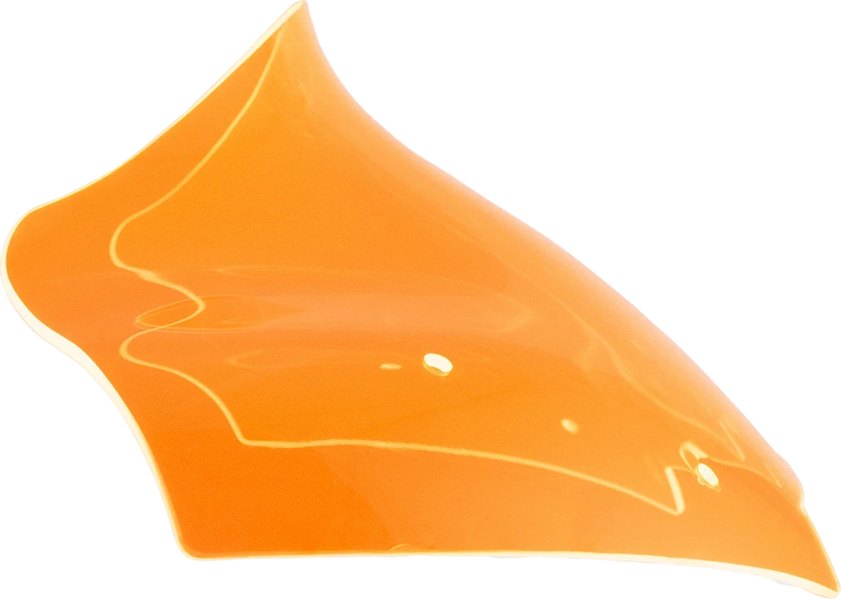 Klock Werks 10" Kolor Flare Windshield for FLTR (KWW-01-0711) - Orange Ice
