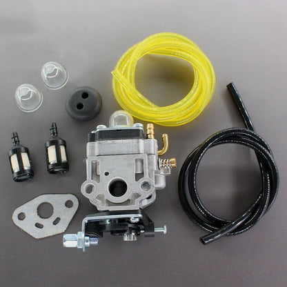 Carburetor for 22.5CC 23CC Scooter Engines (with Gasket, Bulb, Fuel Filters)