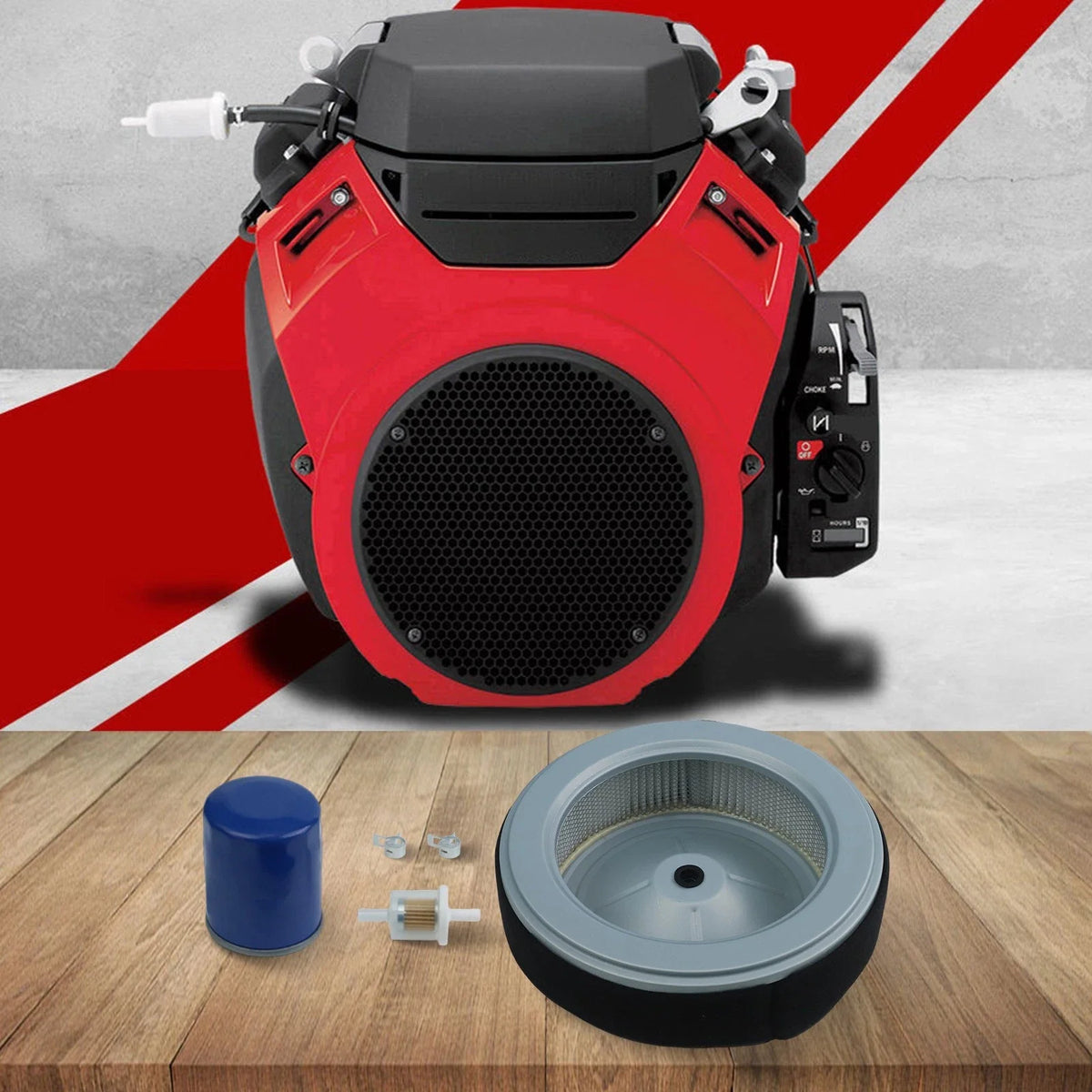 Air Filter Kit for Honda GX630R, GX690