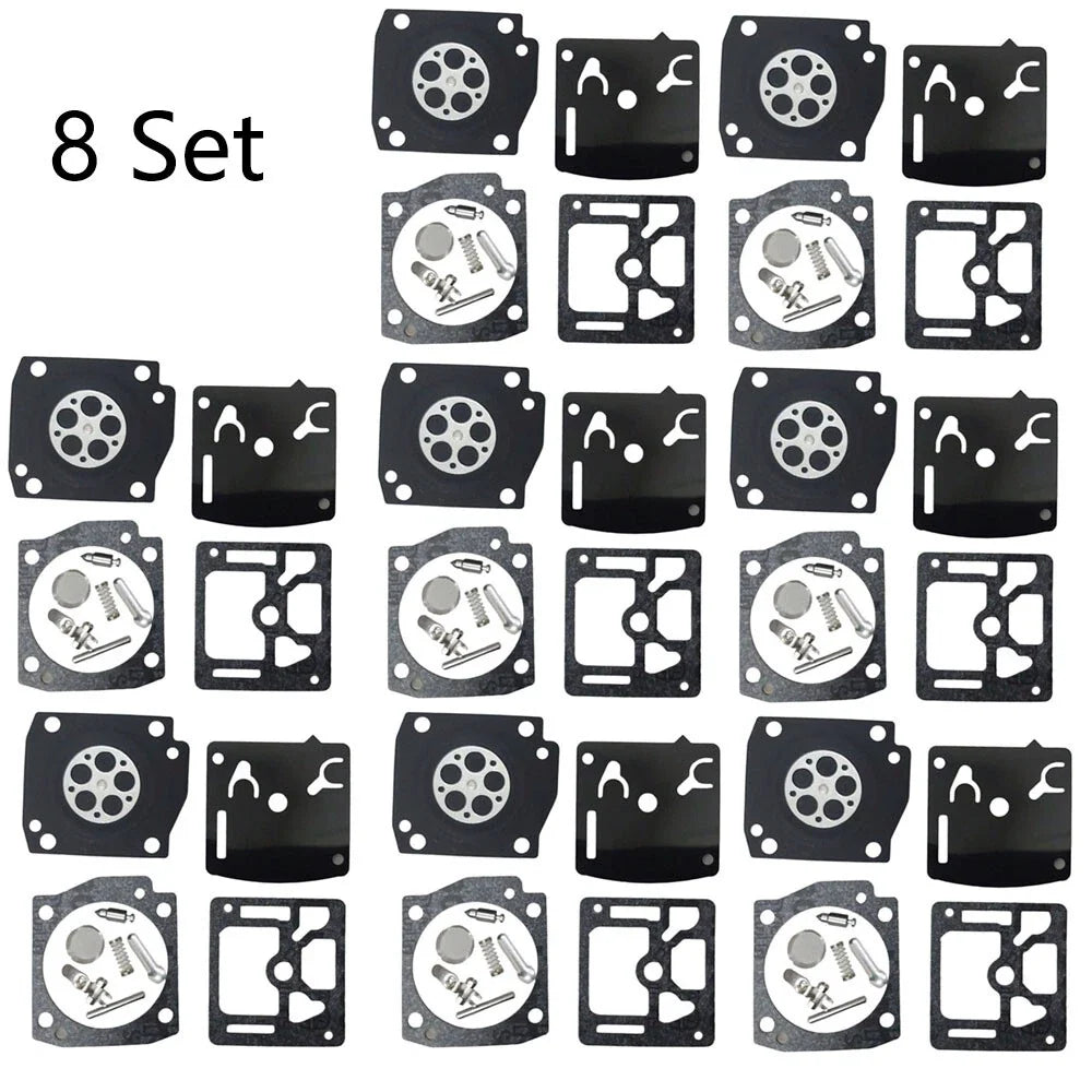 Set of 8 Carburetor Gasket Repair Kits for Stihl MS440 044 (ZAMA RB-36)